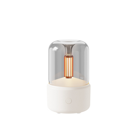 USB Humidifier Night Light with Candle-Style Glow — product view