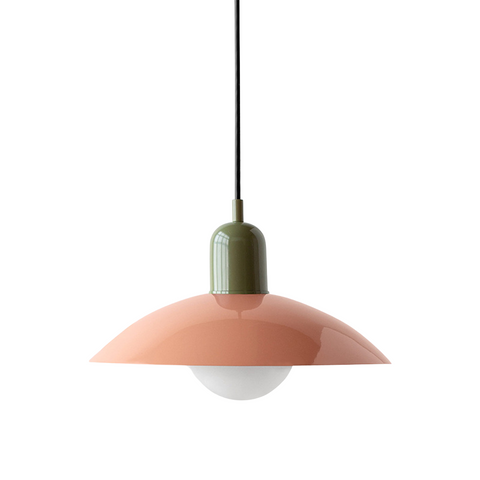 Shallow Dome Pendant Light for Kitchen Islands and Dining Tables