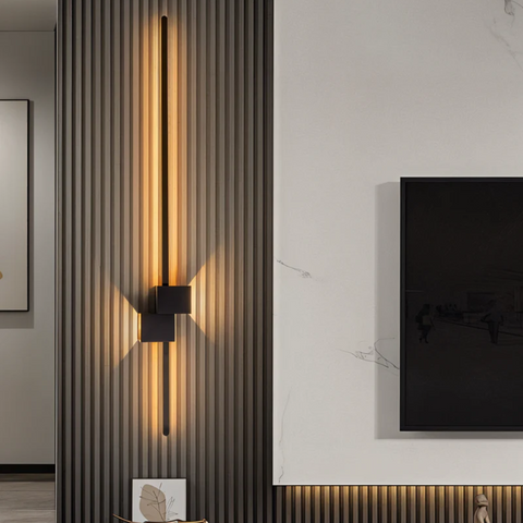 Minimalist Aluminum LED Wall Light for Modern Ambient Lighting