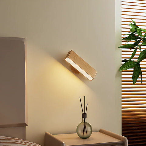 Rechargeable Magnetic Wall Light with 360° Rotation and Touch Dimming