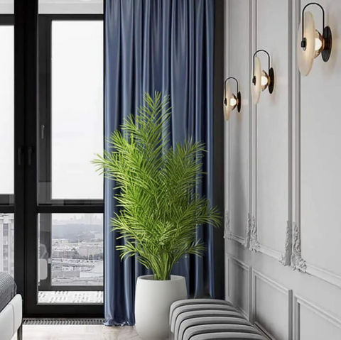 Natural Marble LED Wall Sconce for Bedrooms, Bathrooms, and Hallways