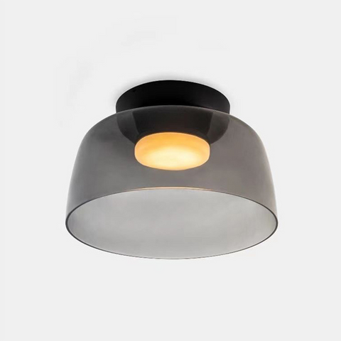 Modern Layered Glass LED Ceiling Light for Contemporary Living Spaces