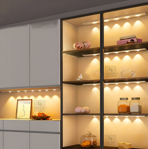 Wireless Motion Sensor LED Under-Cabinet Light for Closets and Stairs