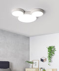 Cartoon Mouse-Ear LED Flush Mount Ceiling Light — product view