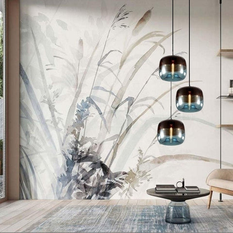 Retro Tinted Glass Pendant Light for Kitchen Islands and Dining Rooms