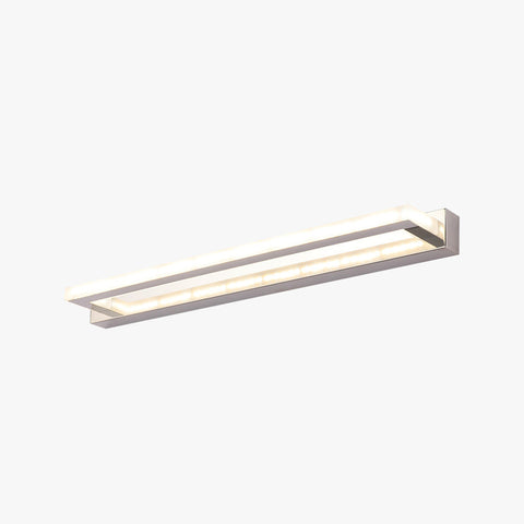 Mirror-Front LED Vanity Light for Bathroom and Bedroom Lighting