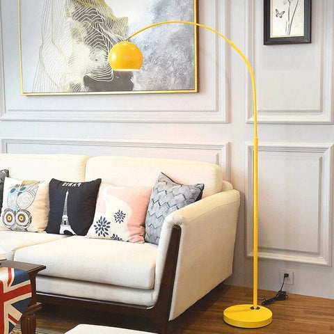 Modern Arched Floor Lamp for Living Room Reading and Ambient Light