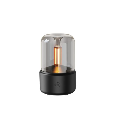 USB Humidifier Night Light with Candle-Style Glow — product view