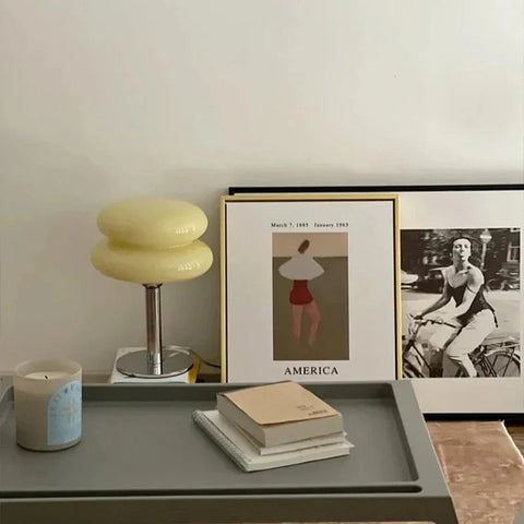 Retro Double Glass Table Lamp
