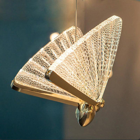 Butterfly LED Pendant Light for Kids' Bedroom and Playroom Lighting