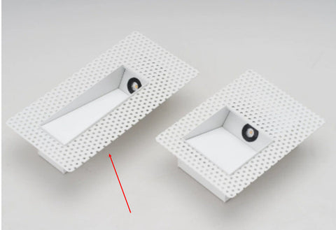 Stainless Steel LED Stair Wall Light with Frameless Modern Design