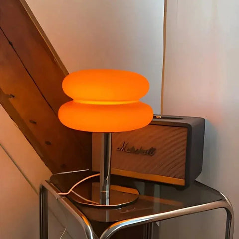 Retro Double Glass Table Lamp