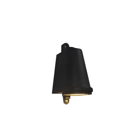 Outdoor Wall Light with Bell Shade and Focused LED Beam