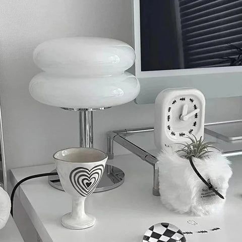 Retro Double Glass Table Lamp