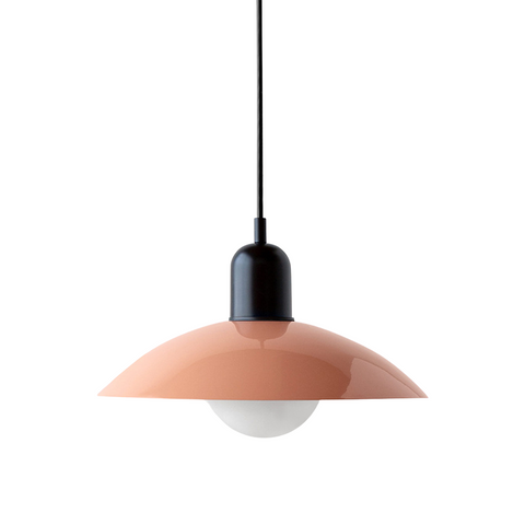 Shallow Dome Pendant Light for Kitchen Islands and Dining Tables