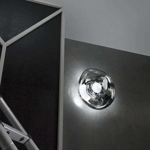 Sculptural Acrylic Wall Sconce for Bedroom and Living Room Lighting