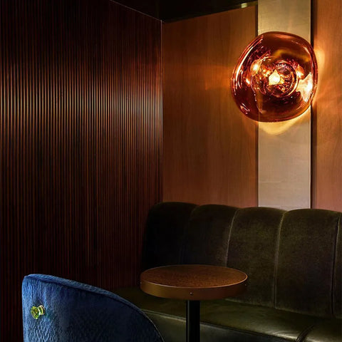 Sculptural Acrylic Wall Sconce for Bedroom and Living Room Lighting