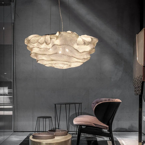 Sculptural Cloud Pendant Light for Dining and Living Room Lighting