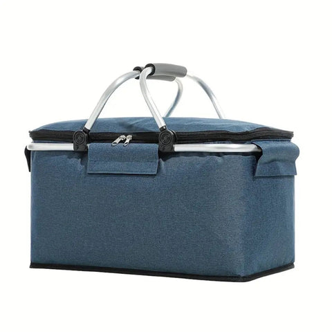 Collapsible Picnic Basket with Carry Handle — product view