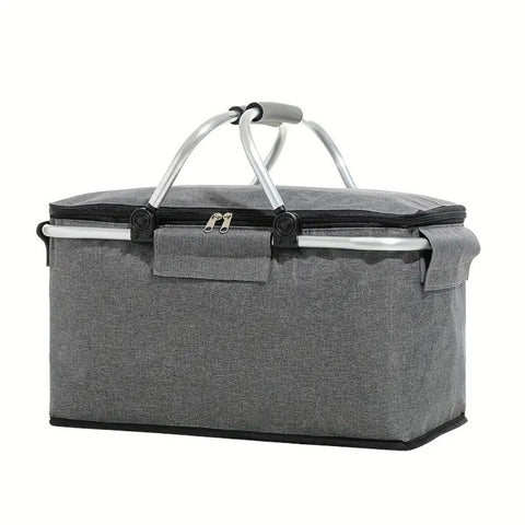 Collapsible Picnic Basket with Carry Handle — product view