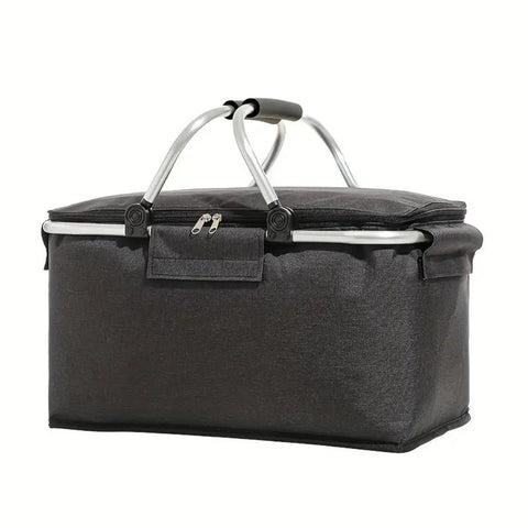 Collapsible Picnic Basket with Carry Handle — product view