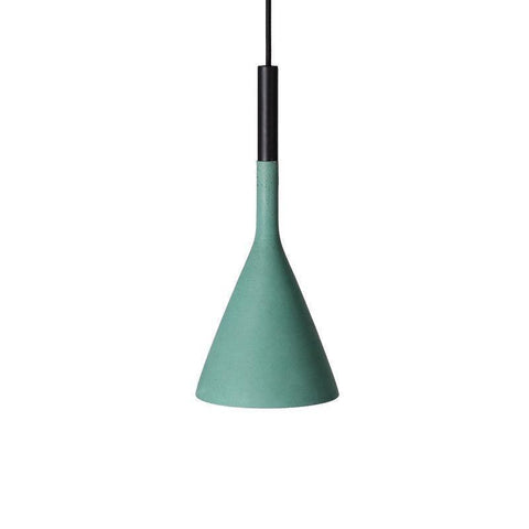 Concrete Cone Pendant Light for Kitchen Island and Dining Lighting
