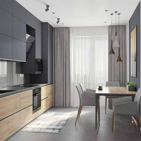 Concrete Cone Pendant Light for Kitchen Island and Dining Lighting