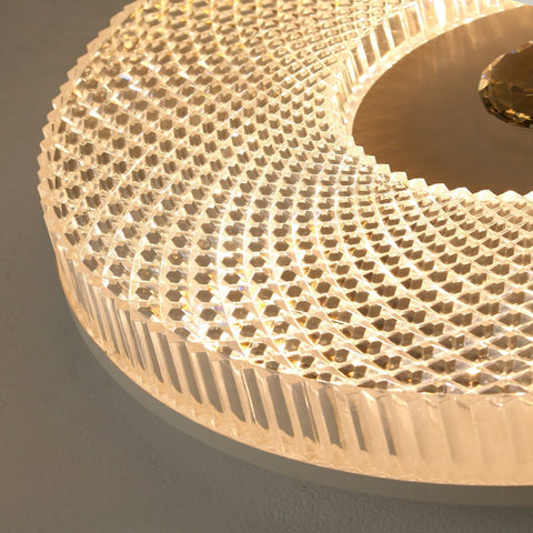 Round Acrylic LED Ceiling Light for Bedroom and Kitchen Lighting