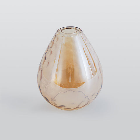 Textured Glass Teardrop Pendant Light for Kitchen Island Lighting