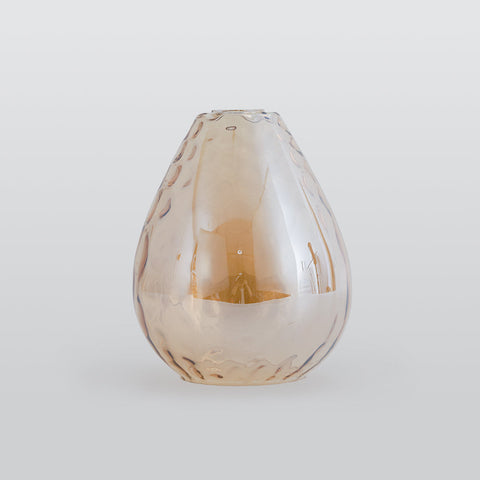 Textured Glass Teardrop Pendant Light for Kitchen Island Lighting