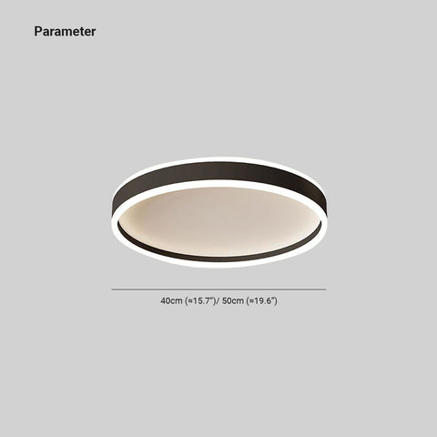 Minimalist Ring Ceiling Light for Bedroom and Living Room Lighting