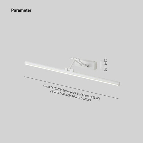 Adjustable LED Vanity Light for Bathroom Mirrors and Makeup Lighting