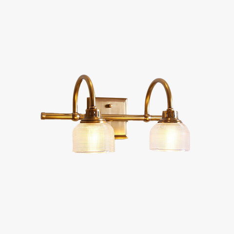 Prismatic Glass Vanity Wall Light for Bathroom and Makeup Lighting