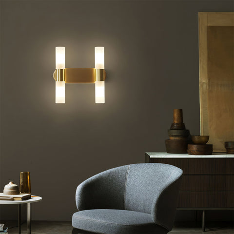 Modern LED Wall Light with Acrylic Shade for Elegant Ambient Lighting