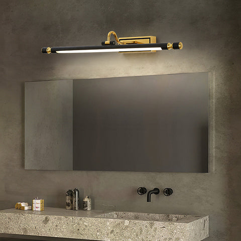 Modern LED Bathroom Mirror Light with Aluminum Frame and Wall Mounted Design