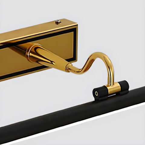 Modern LED Bathroom Mirror Light with Aluminum Frame and Wall Mounted Design