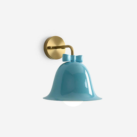 Bow-Shaped Mini Resin Wall Lamp for Bedroom or Hallway
