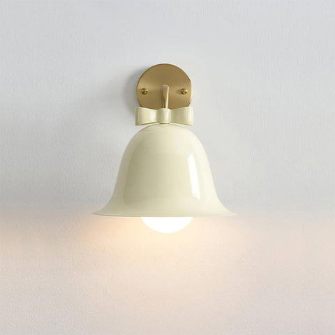 Bow-Shaped Mini Resin Wall Lamp for Bedroom or Hallway
