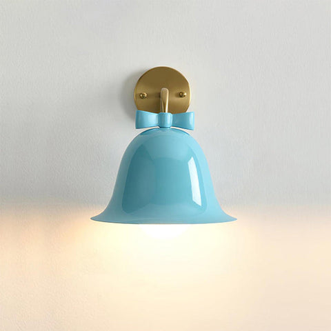 Bow-Shaped Mini Resin Wall Lamp for Bedroom or Hallway