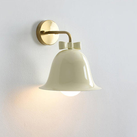 Bow-Shaped Mini Resin Wall Lamp for Bedroom or Hallway