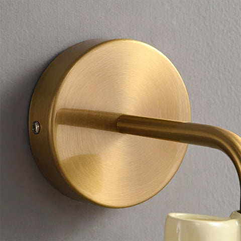 Bow-Shaped Mini Resin Wall Lamp for Bedroom or Hallway