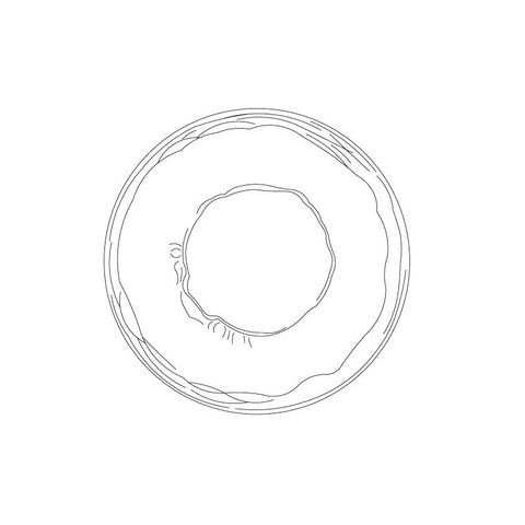 Wall Light with Round Glass Shade