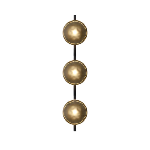 Wall Light with Round Glass Shade
