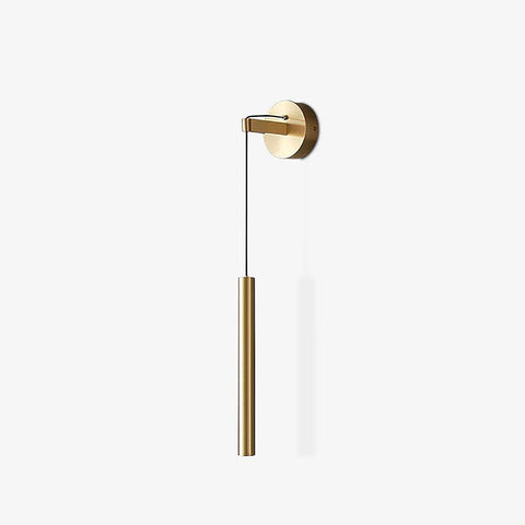 Modern Hanging LED Wall Sconce for Bedroom and Hallway Lighting