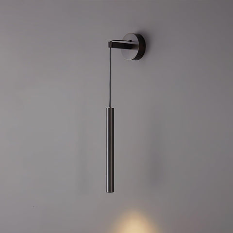 Modern Hanging LED Wall Sconce for Bedroom and Hallway Lighting