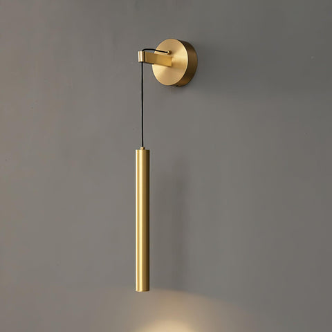 Modern Hanging LED Wall Sconce for Bedroom and Hallway Lighting