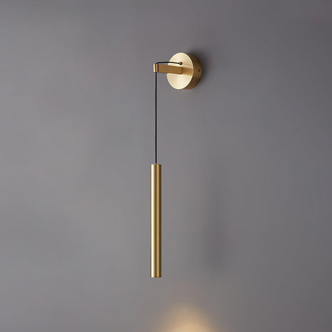 Modern Hanging LED Wall Sconce for Bedroom and Hallway Lighting