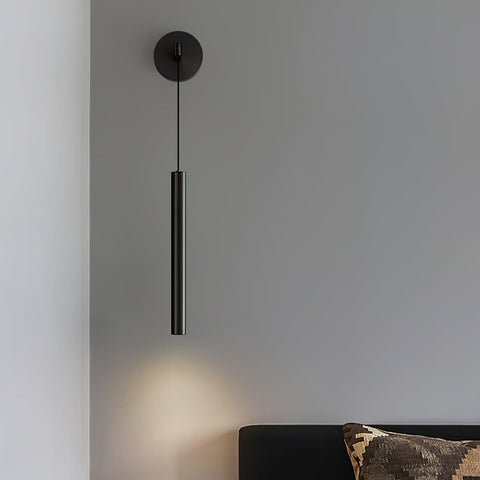 Modern Hanging LED Wall Sconce for Bedroom and Hallway Lighting