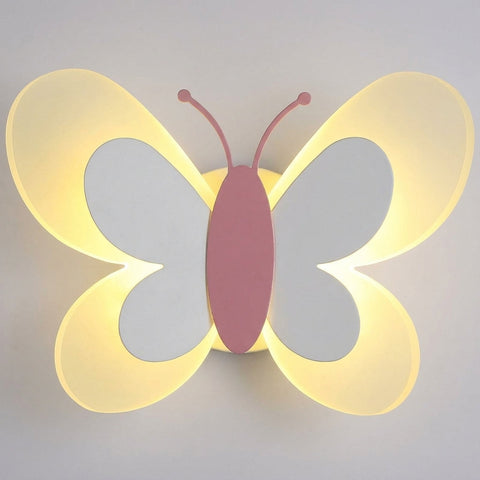Butterfly LED Wall Sconce with Three Selectable Light Tones