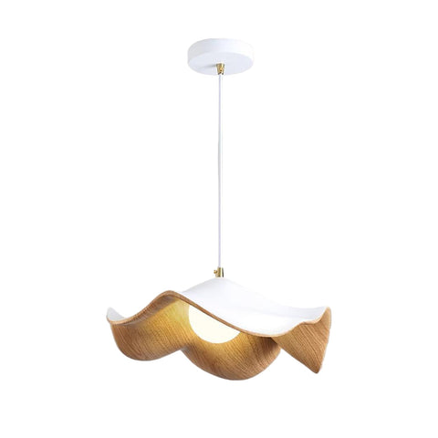 Pendant Light with Lotus Resin Shade